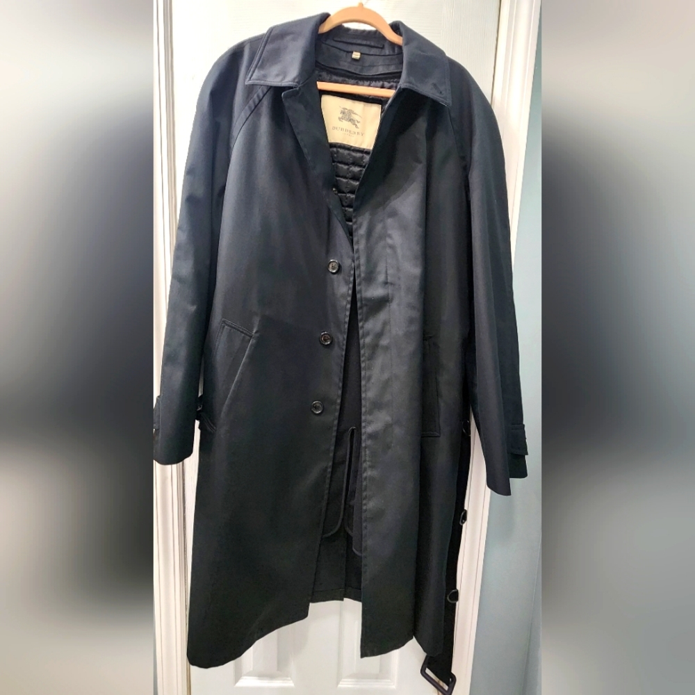Burberry London Mens Overcoat Wool